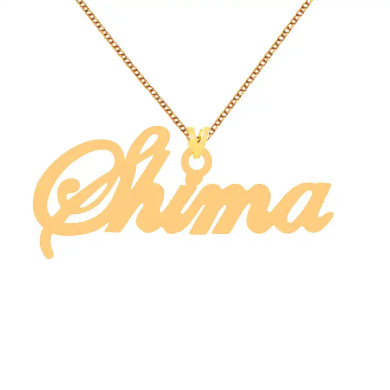 گردنبند طلا 18 عیار زنانه کرابو طرح شیما مدل Kr1-100