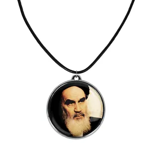 گردنبند خندالو مدل امام خمینی (ره) کد 25552556