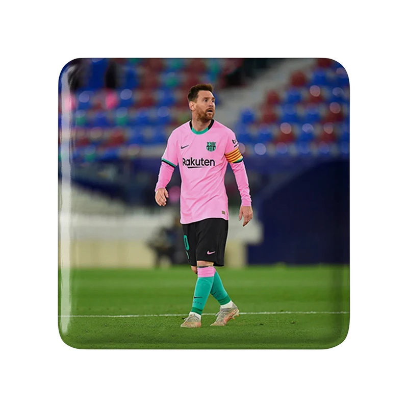 پیکسل خندالو طرح لیونل مسی مدل مربعی کد 36460