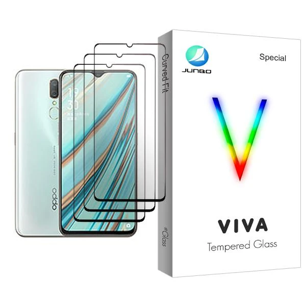 محافظ صفحه نمایش جانبو مدل Viva Glass MIX003 مناسب برای گوشی موبایل اوپو A9x بسته سه عددی