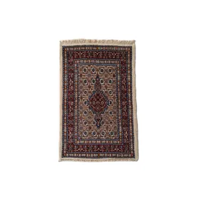 فرش دستباف نیم متری طرح ماهی ترنج کد 1520