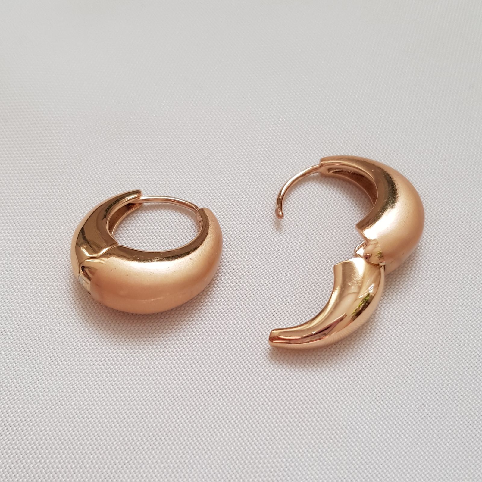 گوشواره زنانه ژوپینگ مدل مات و براق کد 3214 -  - 3