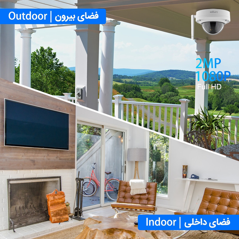 سیستم امنیتی لانگسی مدل WIFI3604MD4SW200 3
