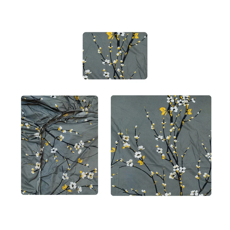 سرویس روتختی آدنو مدل گلریز کد CH52 یک نفره 3 تکه