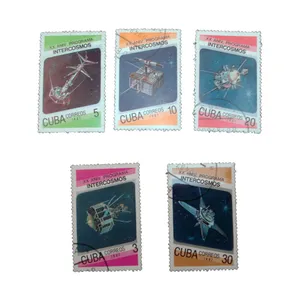 تمبر یادگاری مدل فضایی کد bc-2171 مجموعه 5 عددی