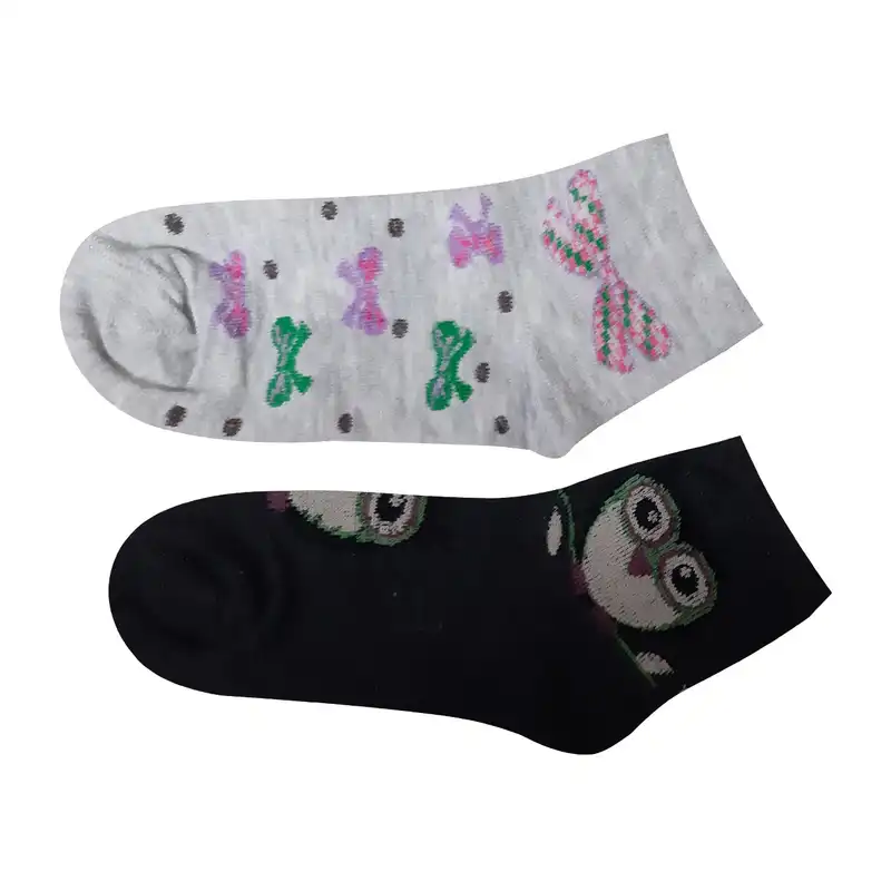 جوراب دخترانه کد 309 مجموعه 2 عددی