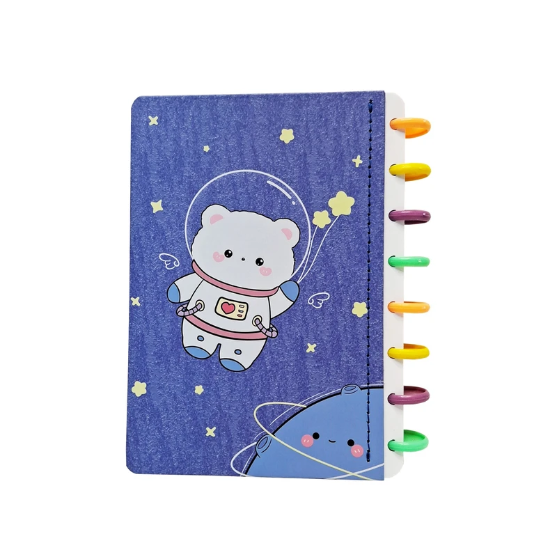 دفتر مشق، خاطرات 100 برگ مدل دكمه اي