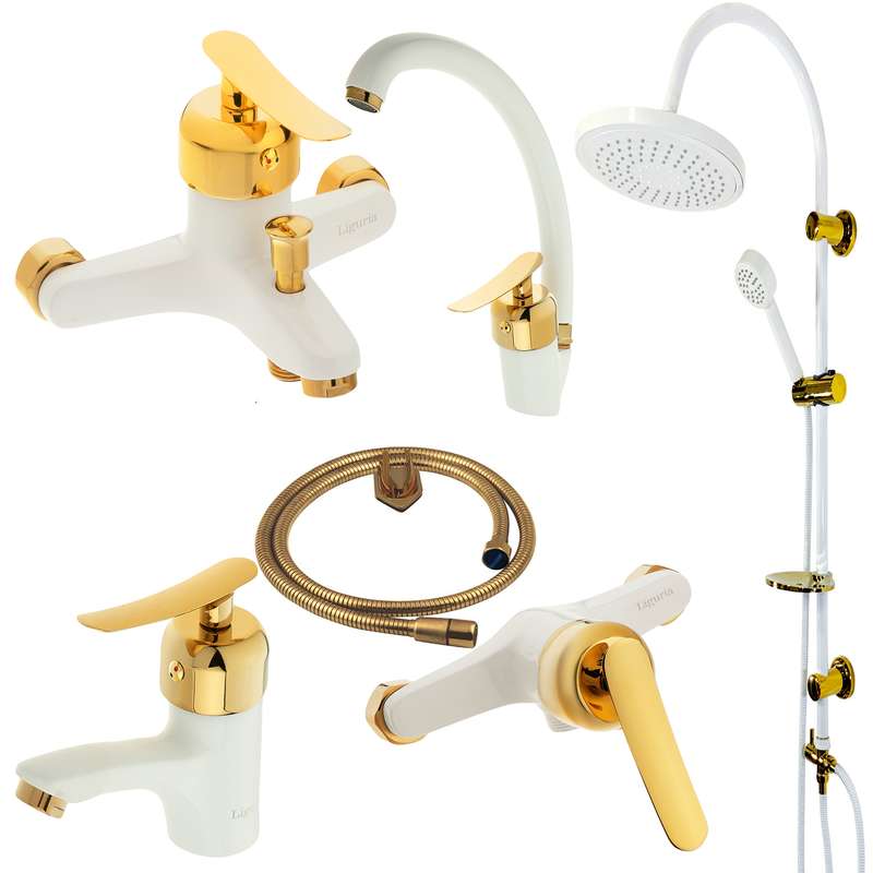 ست شیرآلات لیگوریا مدل 12194 مجموعه 6 عددی