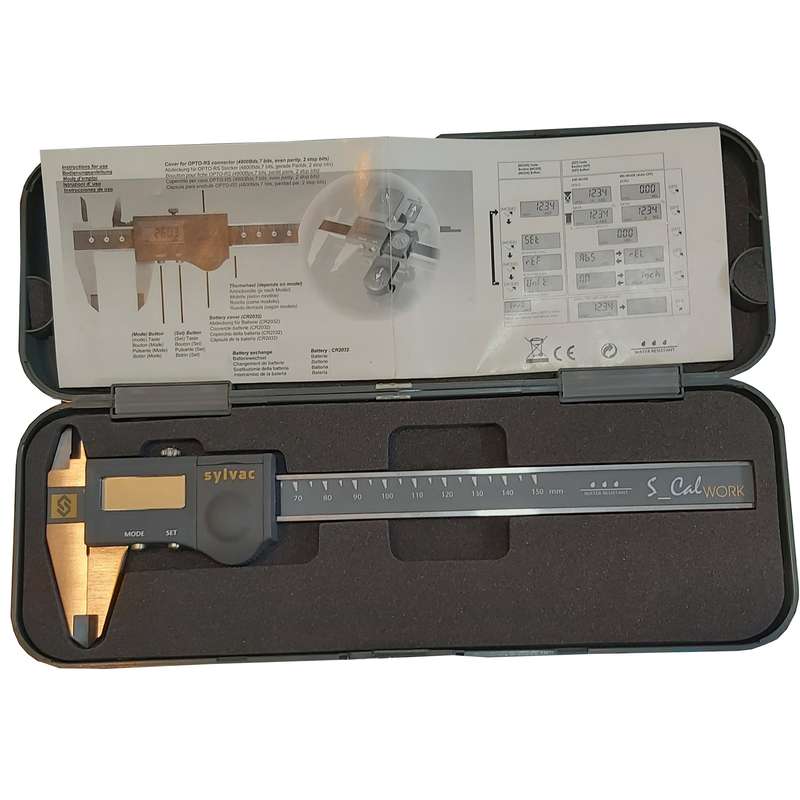 کولیس دیجیتال سیلوک مدل S15 گستره 0 تا 150 میلی متر کولیس دیجیتال سیلوک مدل S15 گستره 0 تا 150 میلی متر