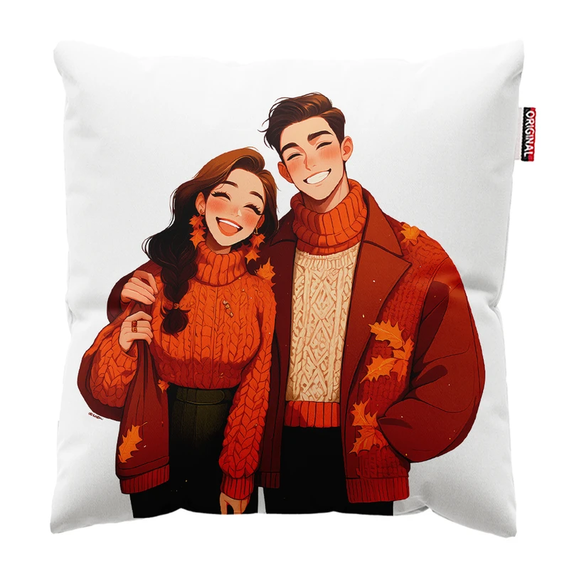 کوسن پاد آفرین مدل عشق همسر کد PK401804 سایز 40*40 سانتی متر