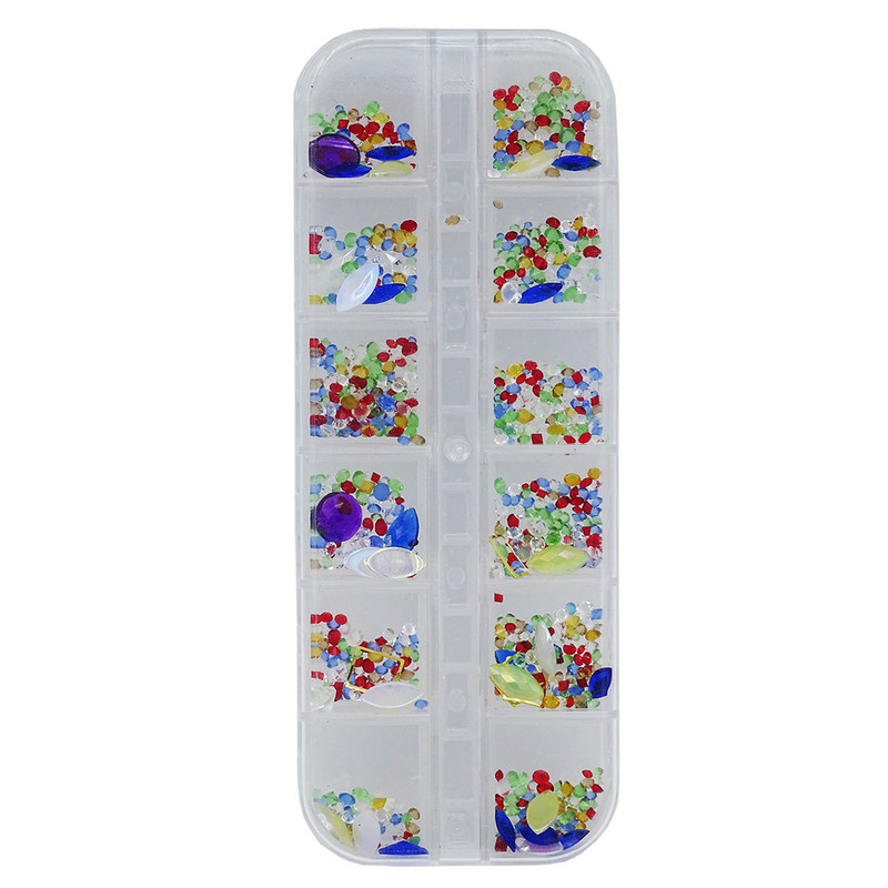 مجموعه نگین ناخن مدل N010