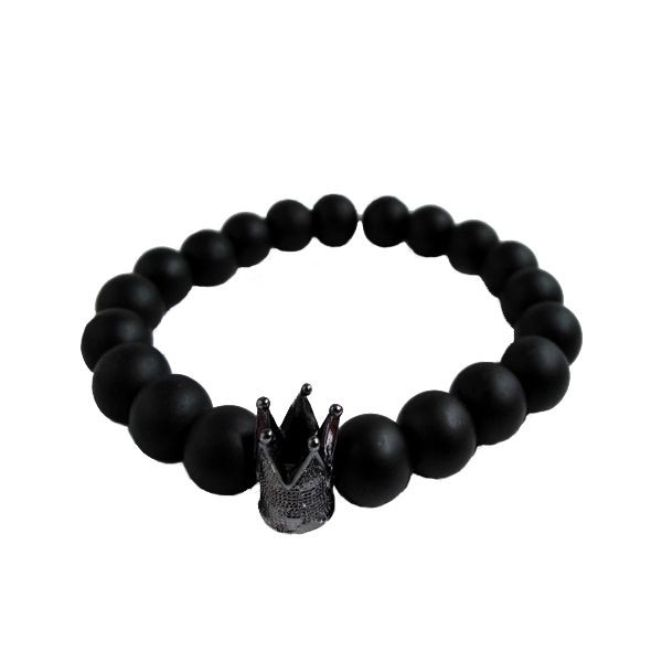 دستبند طرح تاج مدل KG1