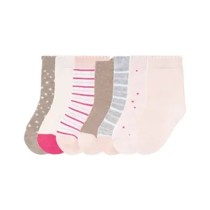 جوراب دخترانه لوپیلو مدل YS001 مجموعه 7 عددی
