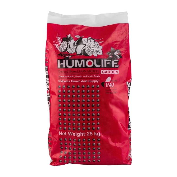 کود آلی بهساز خاک هیومولایف مدل garden وزن 25 کیلوگرم