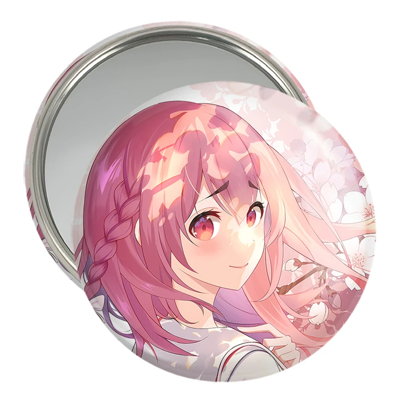 آینه جیبی خندالو مدل ساکوراساوا انیمه کانوجواوکاری  کد 18221