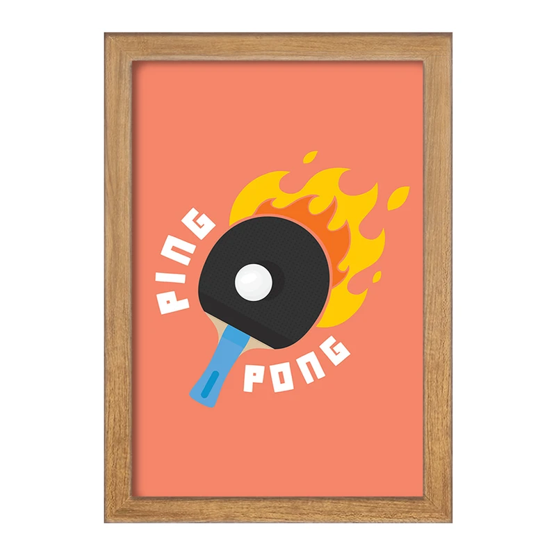 تابلو خندالو مدل پینگ پنگ Ping Pong کد 27992
