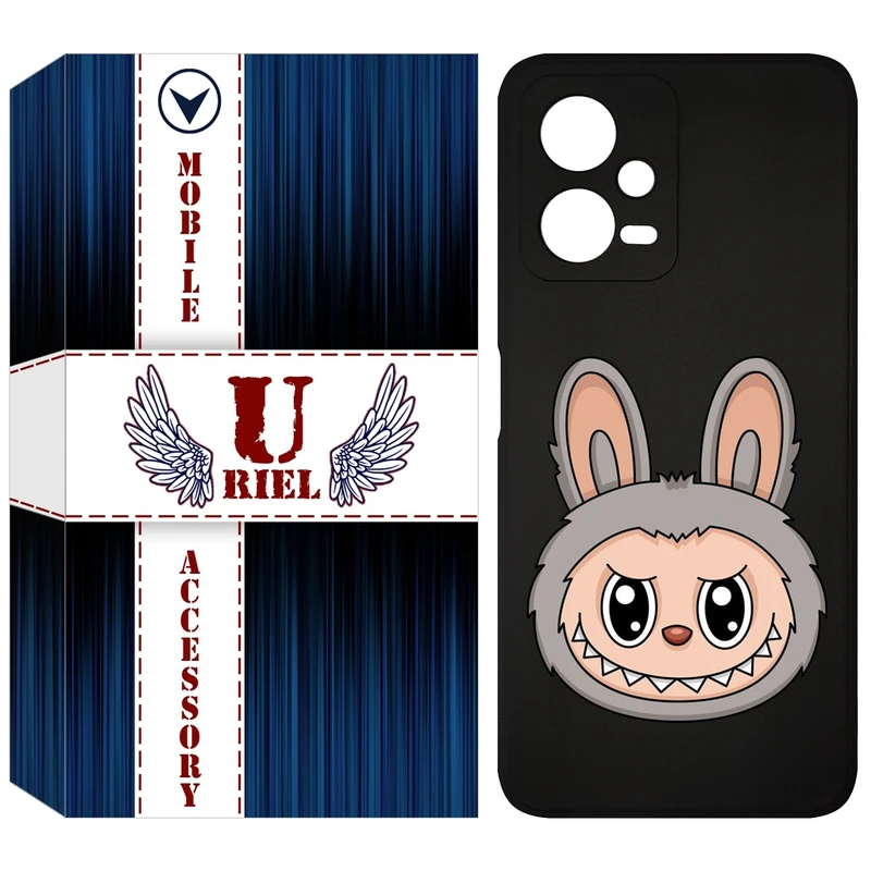 کاور یوریل مدل KSH کد 114 طرح عروسک لبوبو مناسب برای گوشی موبایل شیائومی Poco X5 / Redmi Note 12 5G