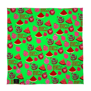 دستمال سر و گردن 27 مدل انار کد J40 