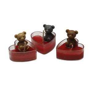 شمع وارمر مدل خرسی مجموعه سه عددی