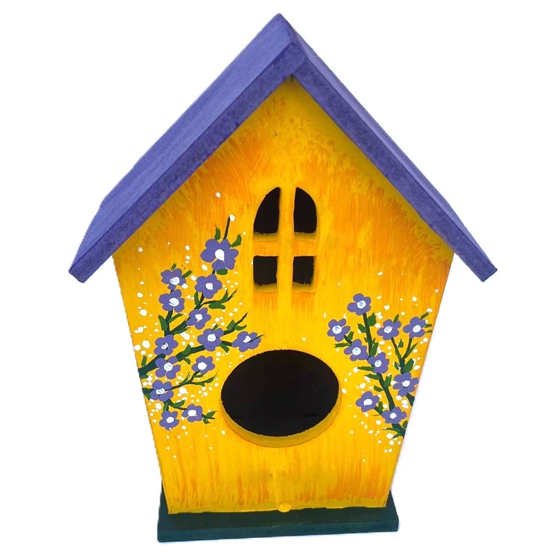  لانه پرنده مدل کلبه چوبی کد SMALL07