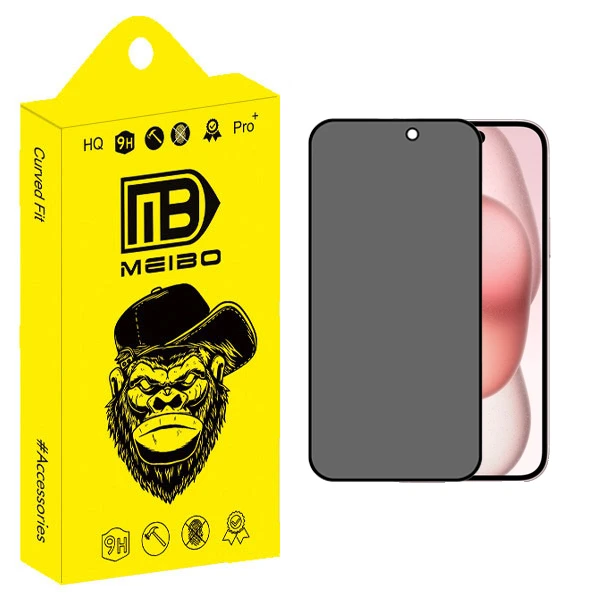 محافظ صفحه نمایش حریم شخصی میبو مدل Privacy screen مناسب برای گوشی موبایل اپل IPhone 15