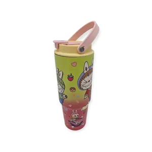 قمقمه کودک مدل LA02 طرح استنلی فانتزی گنجایش 0.5 لیتر