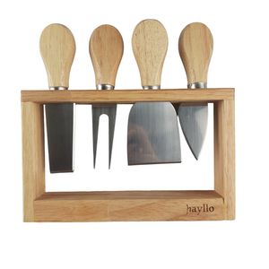 نقد و بررسی ست کارد صبحانه خوری مدل دسته چوبی مجموعه 4 عددی توسط خریداران