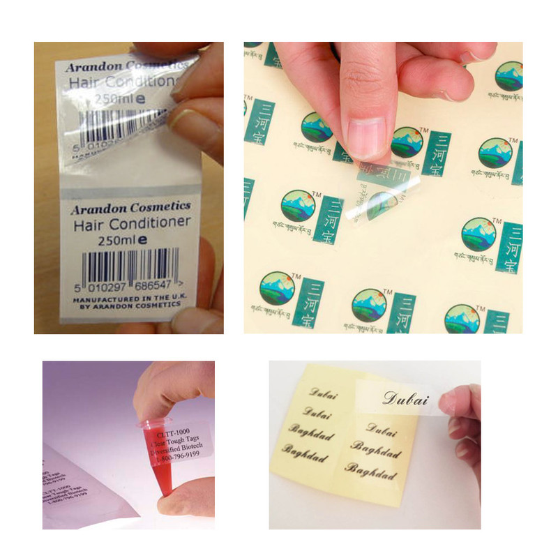 برچسب شیشه ای مدل استوری کد SA4 بسته 2 عددی