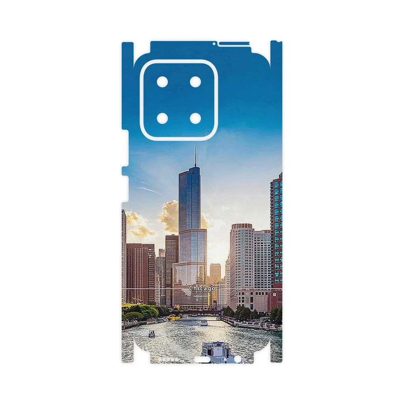 برچسب پوششی ماهوت مدل City of Chicago-FullSkin مناسب برای گوشی موبایل آنر X5b Plus