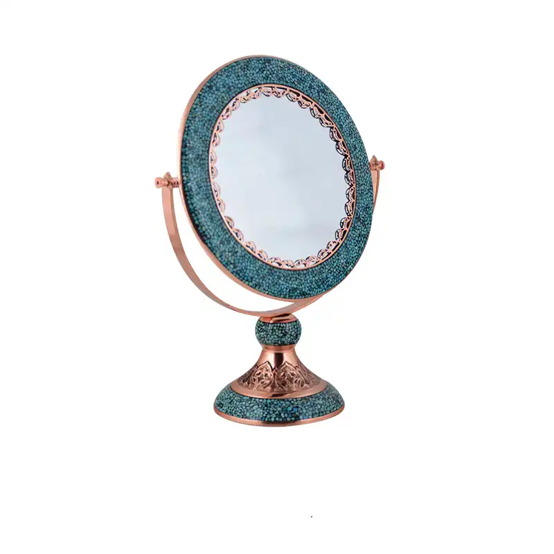 آینه فیروزه کوبی آقاجانی مدل F028 کد 3S