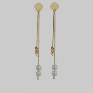 گوشواره طلا 18 عیار زنانه الن نار مدل ELME1012