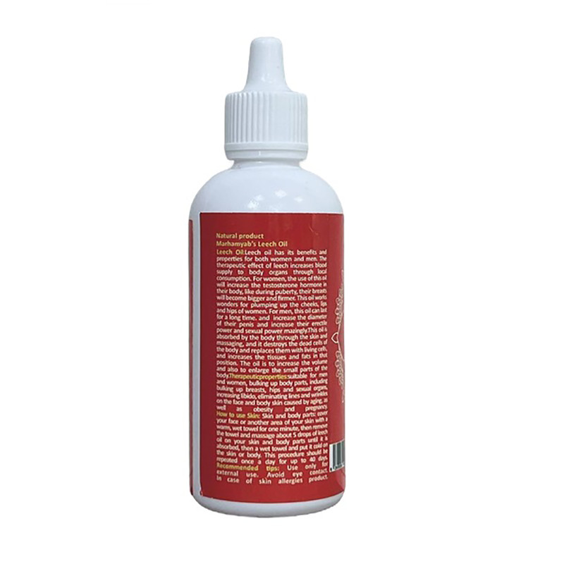 روغن حجم دهنده و سفت کننده مرهم یاب مدل Leech Oil حجم 80 میلی لیتر