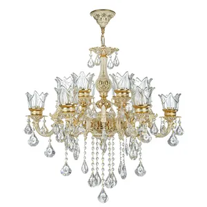 لوستر 12 شعله چشمه نور کد S3700/6-GWT