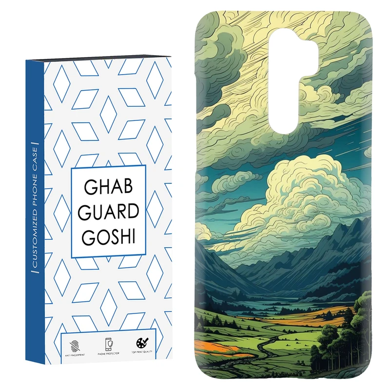 کاور قاب گارد گوشی طرح منظره کد Dimo-172 مناسب برای گوشی موبایل شیائومی Redmi 9 / Redmi 9 Prime