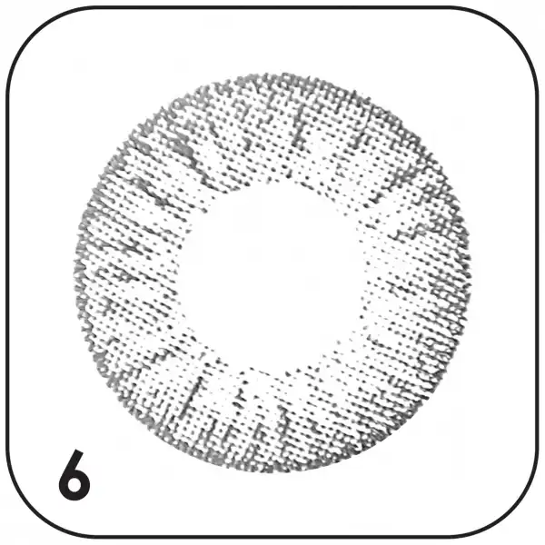 لنز چشم بیوتی مدل روزانه شماره 6 رنگ خاکستری تیره