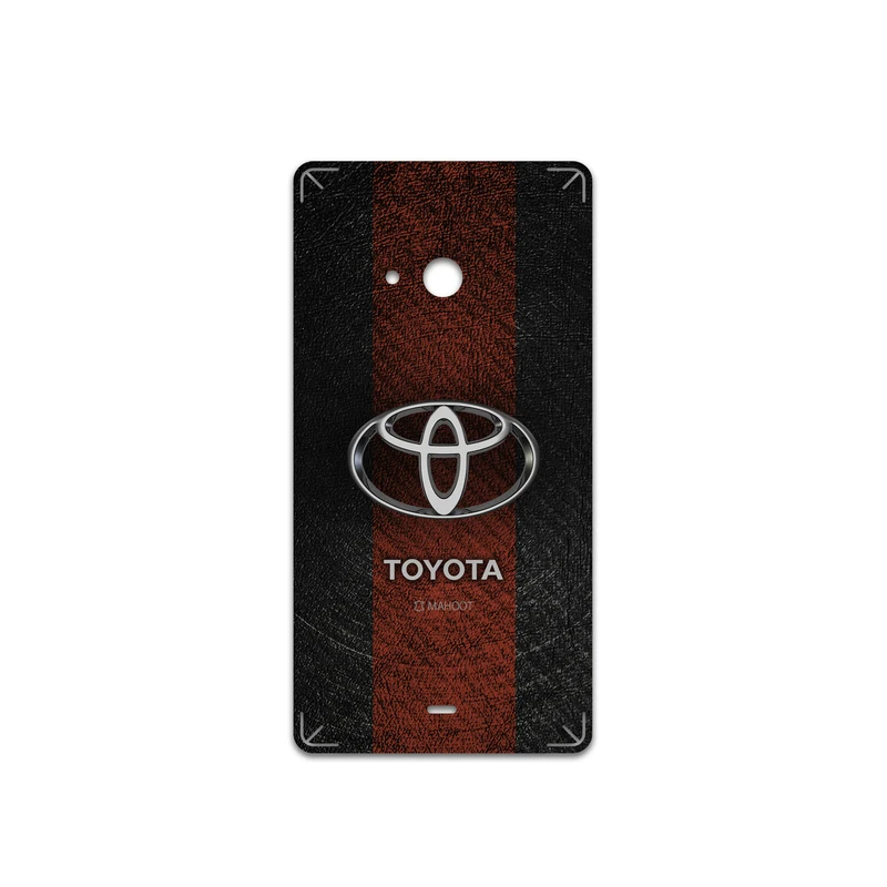 برچسب پوششی ماهوت مدل TOYOTA مناسب برای گوشی موبایل مایکروسافت Lumia 540