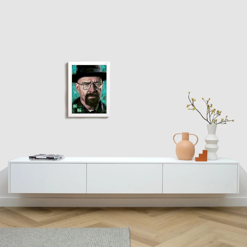 تابلو مدل سریال برکینگ بد والتر وایت breaking bad walter white W452