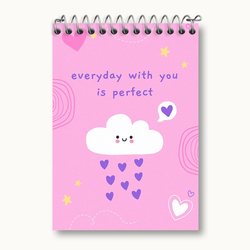 دفتر یادداشت 50 برگ خندالو مدل فانتزی کد N336