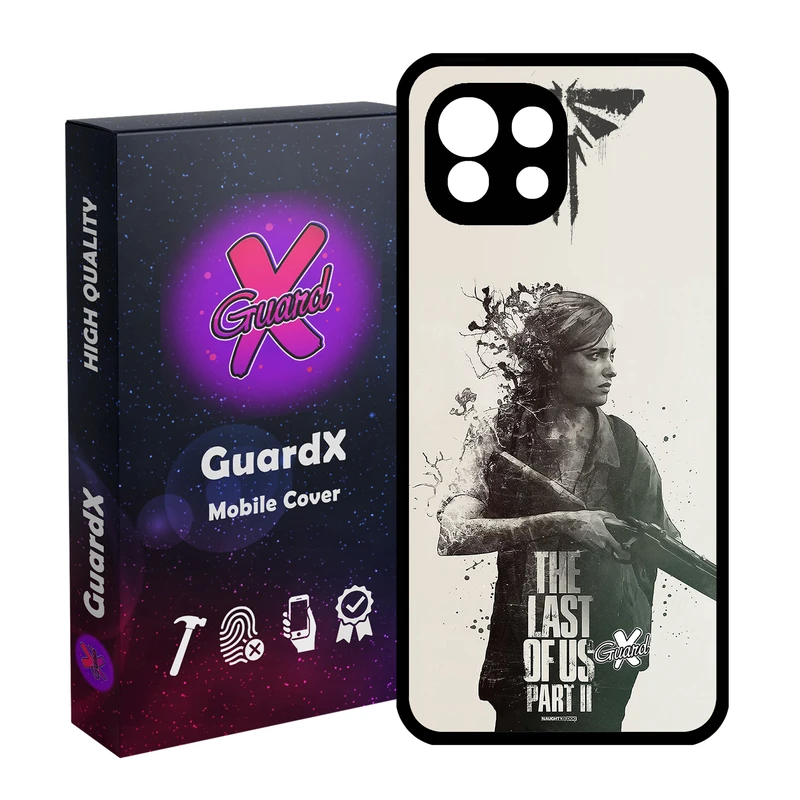 کاور گارد ایکس طرح The Last of Us مدل Glass10199 مناسب برای گوشی موبایل شیائومی Mi 11 Lite