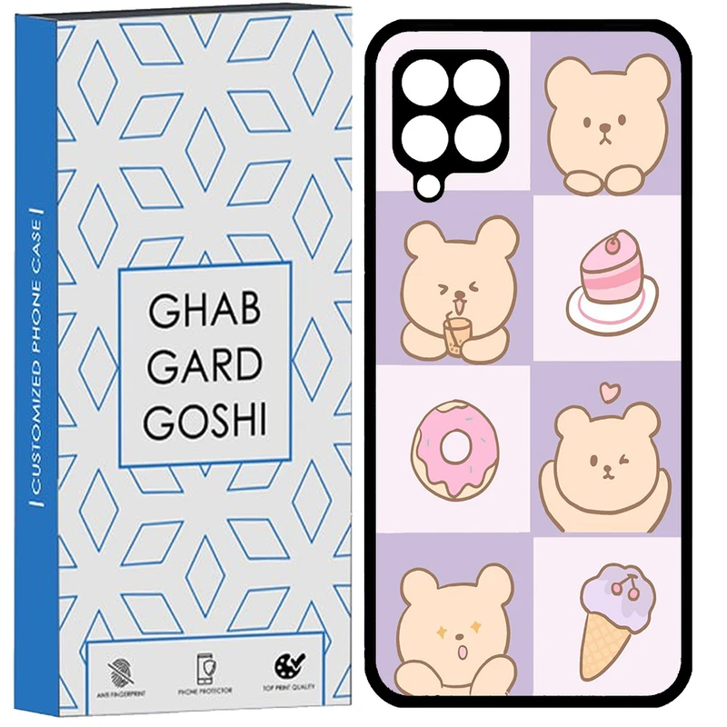 کاور قاب گارد گوشی طرح عروسکی کد TPU-043 مناسب برای گوشی موبایل سامسونگ Galaxy A12 / M12