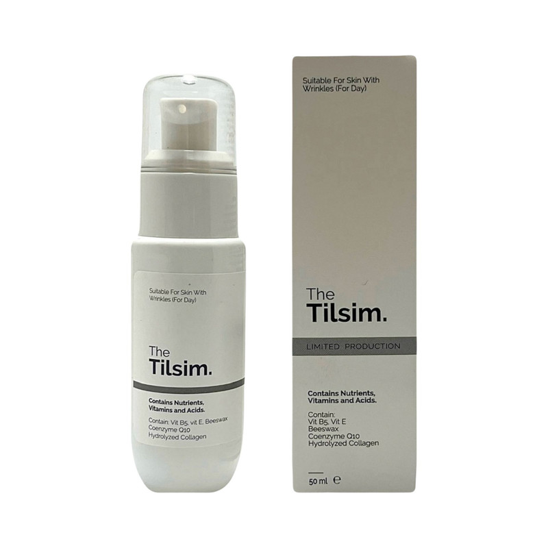 کرم ضد چروک روز تیلسیم مدل Q10 مناسب برای انواع پوست حجم 50 میلی لیتر