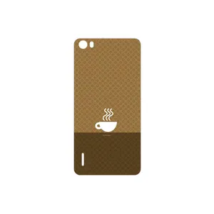 MAHOOT Minimal Cup of Coffee Icon Cover Sticker for Honor 6