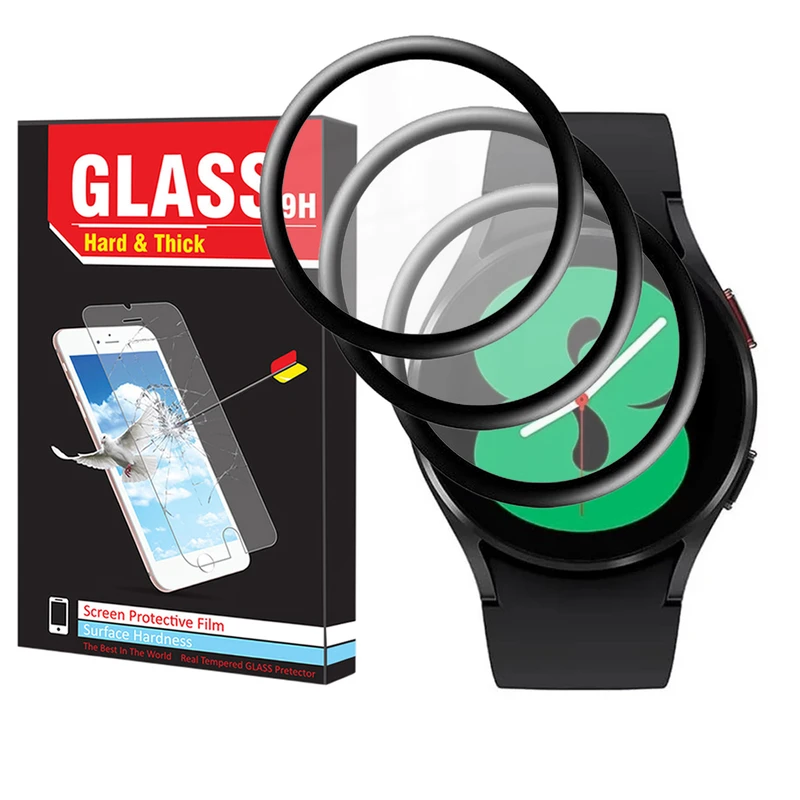 محافظ صفحه نمایش نانو هارد اند تیک مدل Pmma-HT مناسب برای ساعت هوشمند سامسونگ Galaxy Watch 4 40mm بسته سه عددی