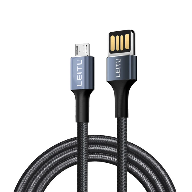 کابل تبدیل USB به MicroUSB لیتو مدل LD-4 طول 1 متر