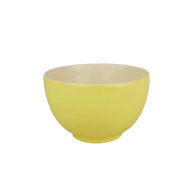 کاسه سرامیکی مدل ماست خوری طرح پاستلو کد P بسته 6 عددی