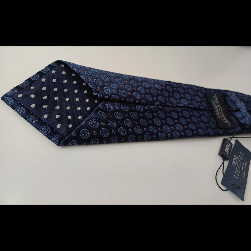 کراوات مردانه نکست مدل ایتالین فابریک سیلک 100