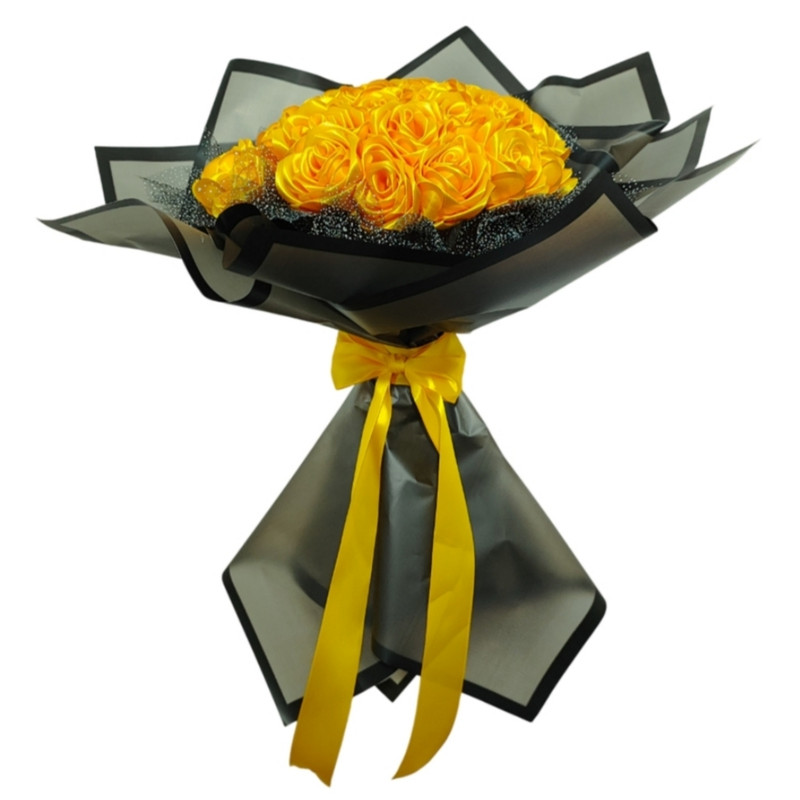 دسته گل مصنوعی مدل رز جاودان 30 شاخه