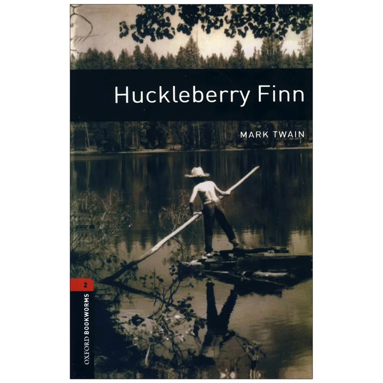کتاب huckleberry finn bw 2 اثر mark twain انتشارات oxford
