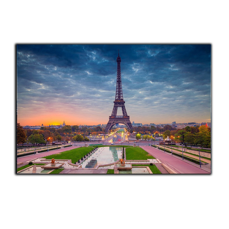 تابلو شاسی بکلیت طرح منظره شهری پاریس برج ایفل مدل SH-S2954