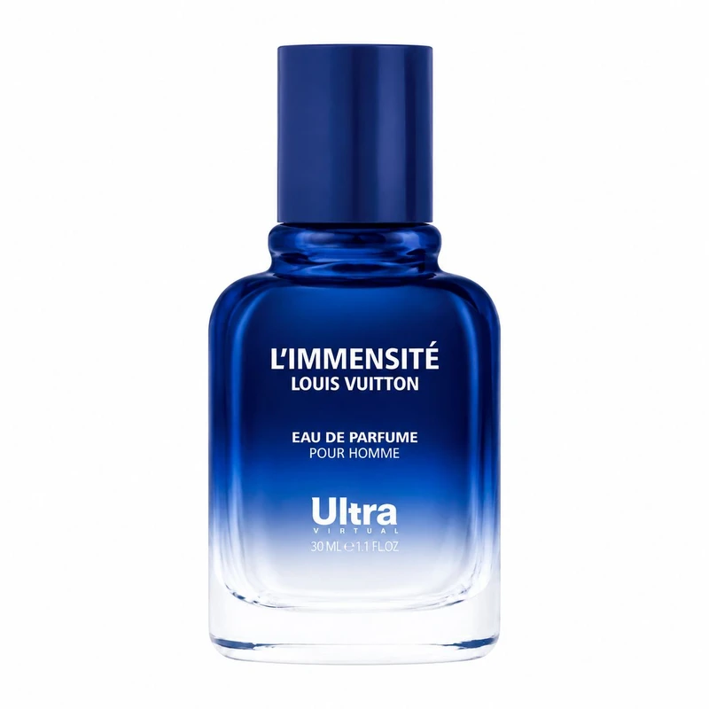 عطر جیبی مردانه اولترا ویرچوآل مدل L'immensite با رایحه شیرین و مرکباتی حجم 30 میلی‌لیتر